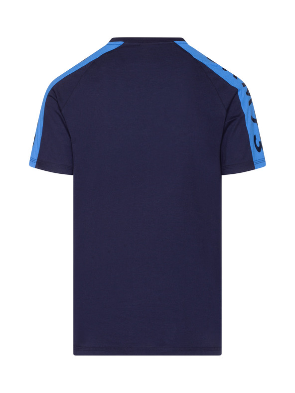 Sam 73 Тъмно синя мъжка тениска с щампа SAM 73