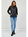 Sam 73 Черно дамско ватирано олекотено яке 73 Besd