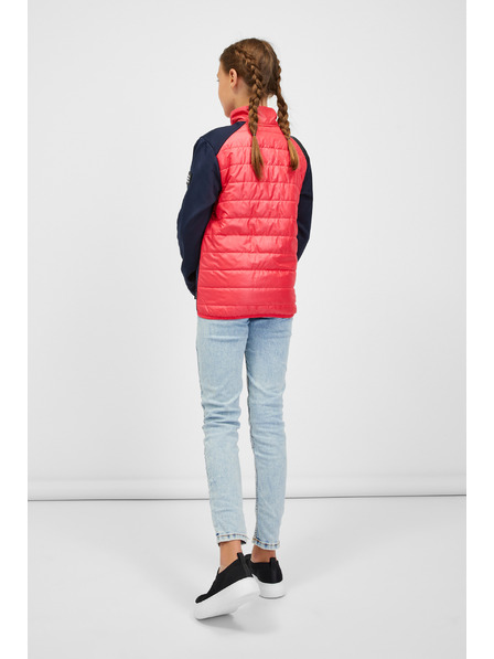 Sam 73 Синьо и розово ватирано яке за момичета SAM 73 Nurnia