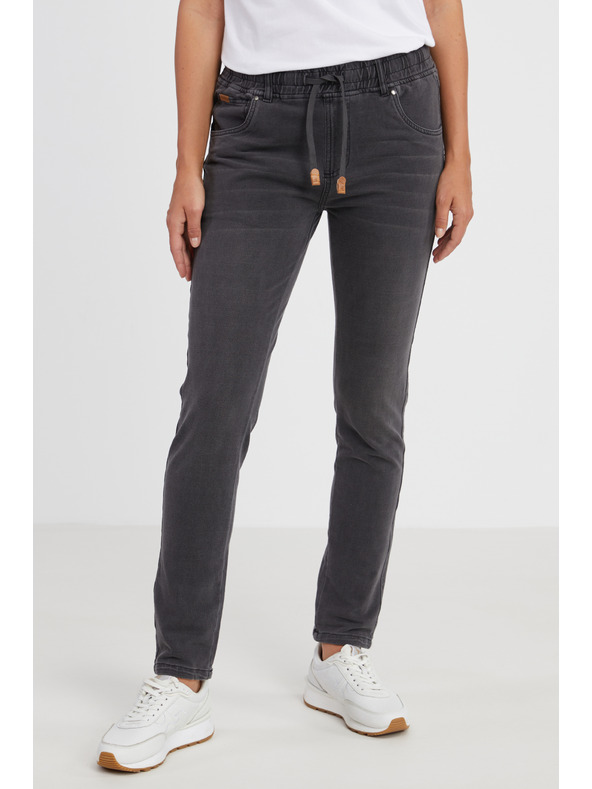 Sam 73 Тъмно сив дамски дънков панталон SAM 73 Lisa