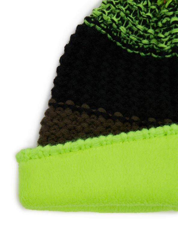 Sam 73 Зелена и черна момчешка шапка SAM 73