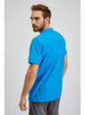Sam 73 Синя мъжка памучна поло риза SAM73 Chryz