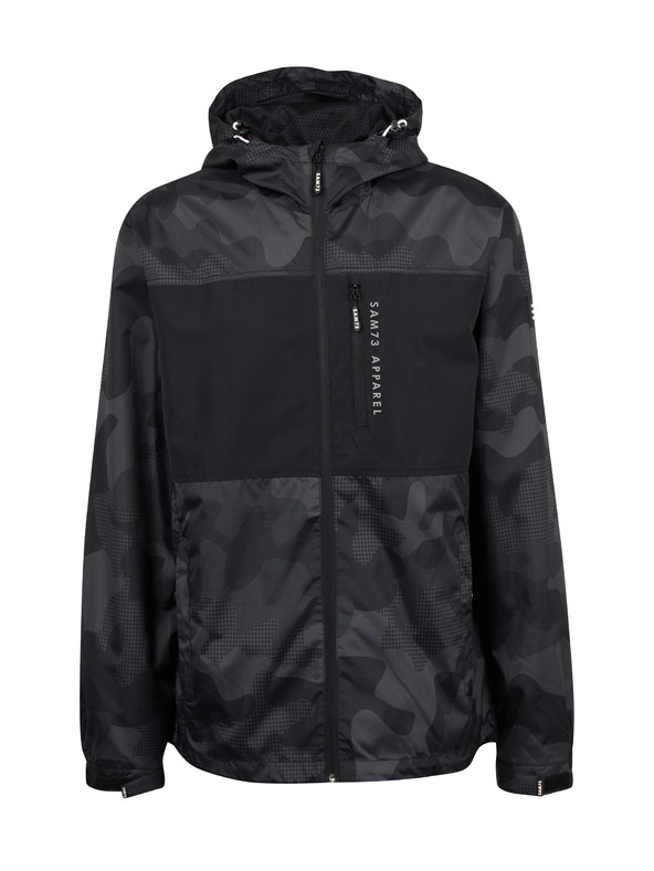 Sam 73 Черно-сиво мъжко армейско яке SAM73 Lachlan