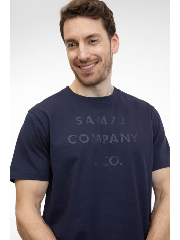 Sam 73 Тъмно синя мъжка тениска SAM 73 Milhouse