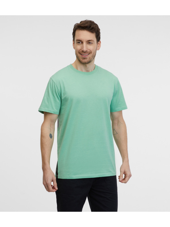 Sam 73 Светлозелена мъжка тениска SAM 73 Goose