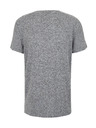Sam 73 Сива мъжка тениска с косъмчета SAM 73 Fortunato