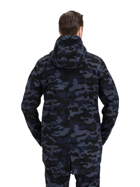 Sam 73 Тъмносиньо мъжко камуфлажно яке SAM 73