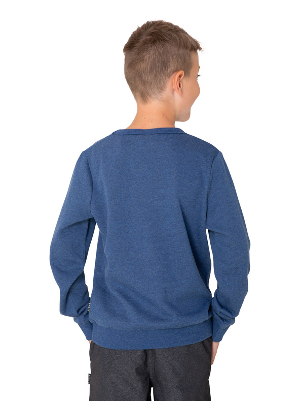 Sam 73 Тъмно синя момчешка качулка с щампа SAM 73 Brandon