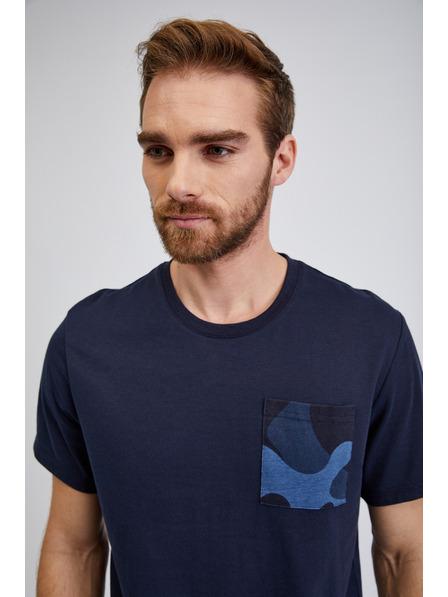 Sam 73 Тъмно синя мъжка тениска SAM 73 Sean
