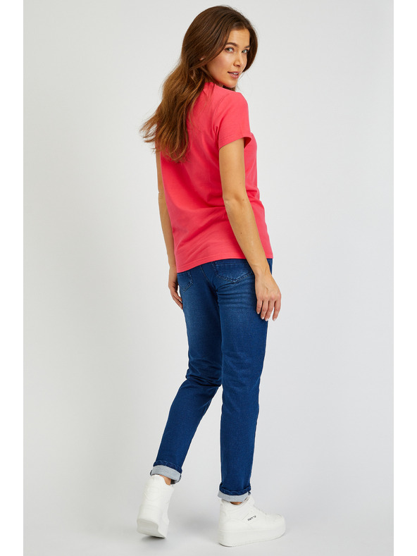 Sam 73 Тъмнорозова дамска тениска SAM 73 Renee