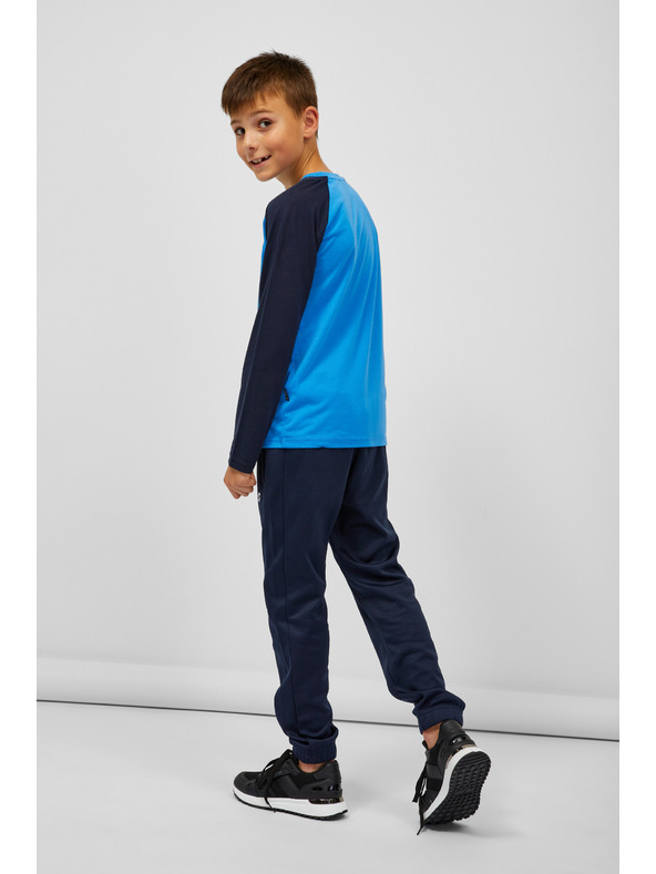 Sam 73 Черно-бяла тениска за момчета SAM 73 Jack Черно-бяла тениска за момчета SAM 73 Jack