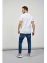 Sam 73 Бяла мъжка тениска SAM 73 Quarip