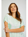 Sam 73 Дамска тениска SAM73 Taurus в бяло и зелено