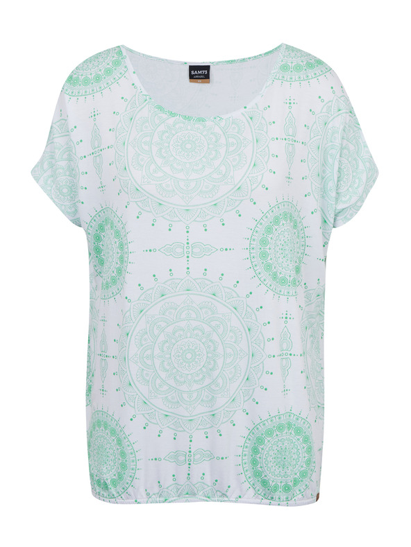Sam 73 Дамска тениска SAM73 Taurus в бяло и зелено