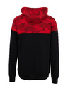 Sam 73 Червено-черна мъжка блуза с качулка SAM73 Aquamarine