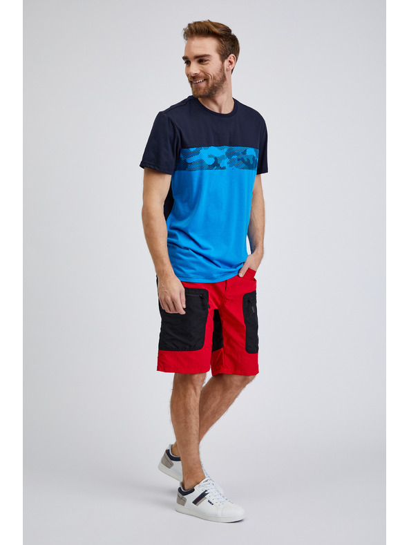 Sam 73 Синя мъжка тениска SAM73 Cetus