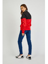 Sam 73 Черно-червен дамски суитшърт с цип SAM73 Octans