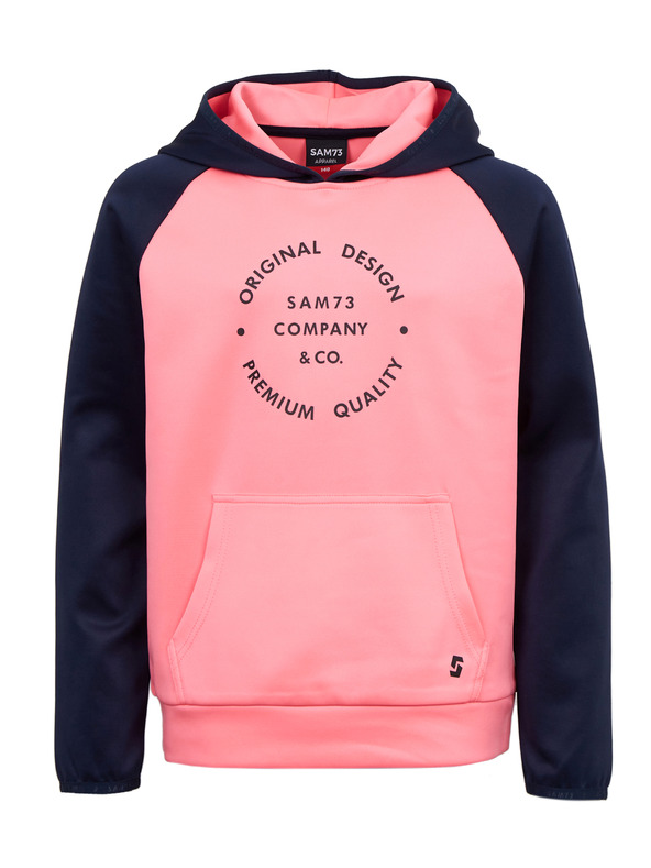 Sam 73 Син и розов суитчър за момичета SAM73 Draco