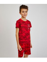 Sam 73 Червена памучна армейска тениска за момчета SAM73 Hydrus