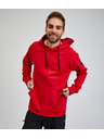 Sam 73 Червен мъжки суитшърт с цип и качулка SAM73 Beryl