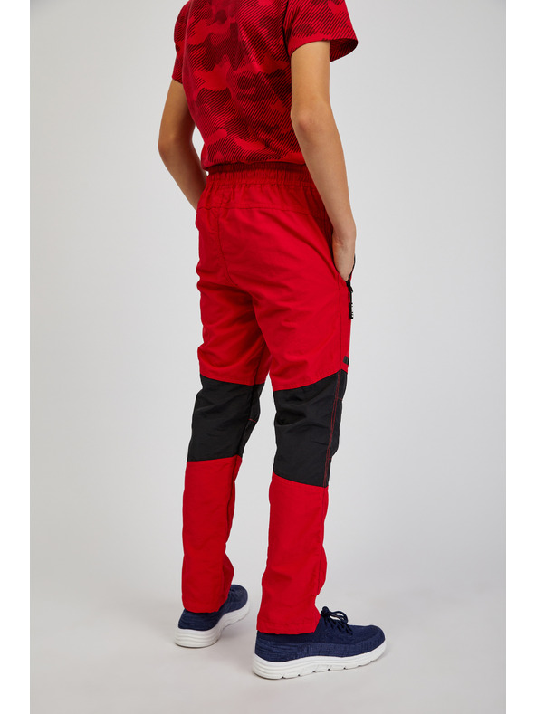 Sam 73 Черно-червени детски спортни панталони SAM73 Jonathan