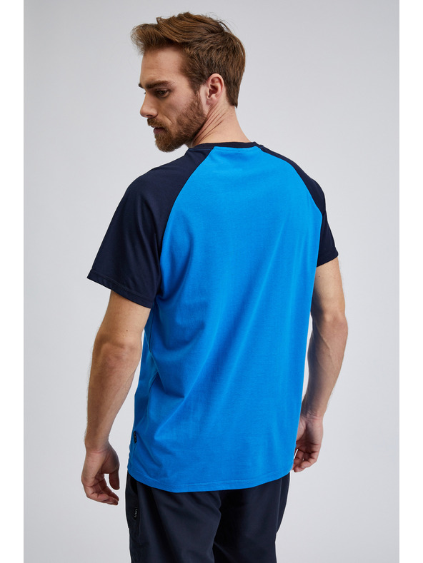 Sam 73 Синя мъжка тениска SAM 73 Jordan