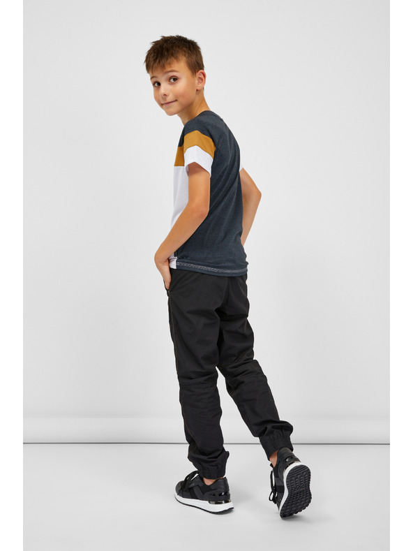 Sam 73 Синя и бяла тениска за момчета SAM 73 Kallan