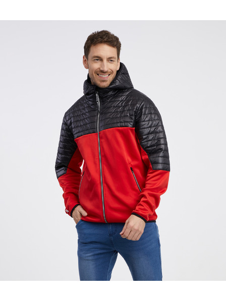 Sam 73 Черно-червено мъжко леко ватирано яке SAM 73 Vader