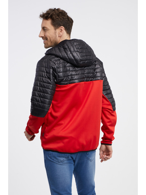 Sam 73 Черно-червено мъжко леко ватирано яке SAM 73 Vader