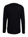 Sam 73 Черна мъжка тениска с дълъг ръкав SAM 73 Regulus