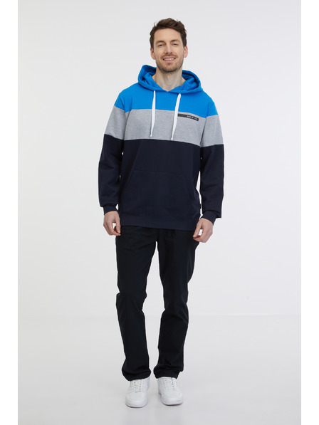 Sam 73 Синьо-черно мъжко яке с качулка SAM 73 Gerado