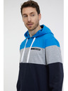 Sam 73 Синьо-черно мъжко яке с качулка SAM 73 Gerado