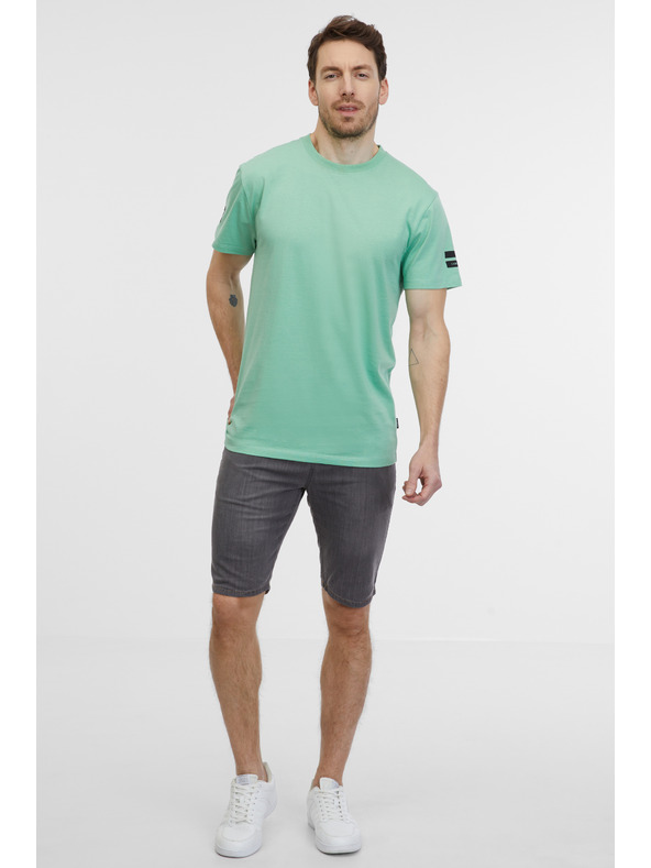 Sam 73 Светлозелена мъжка поло риза SAM 73 Joey