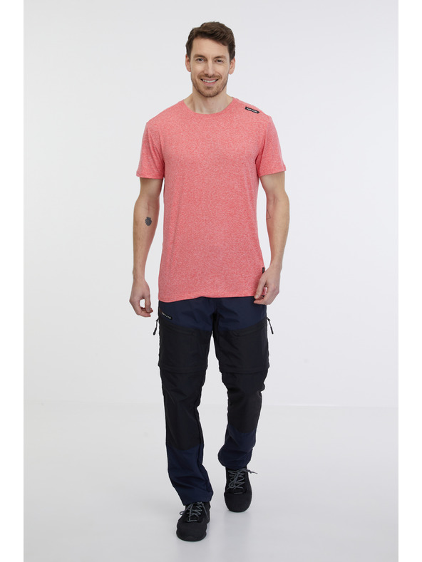 Sam 73 Коралова мъжка тениска на райета SAM 73 Fortunato