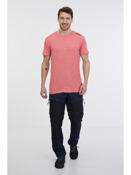 Sam 73 Коралова мъжка тениска на райета SAM 73 Fortunato