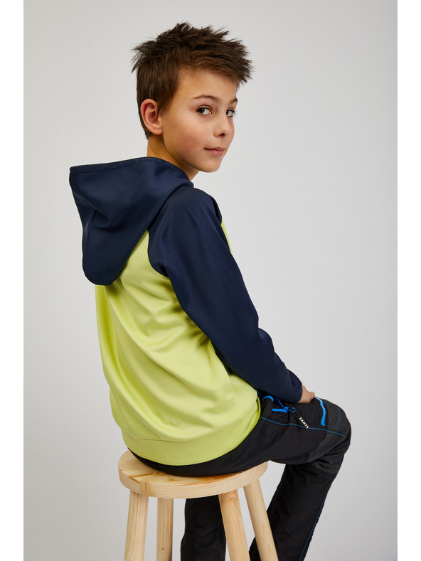 Sam 73 Синьо и жълто момчешко качулка SAM73 Draco