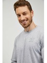 Sam 73 Светлосива мъжка тениска на райета SAM 73