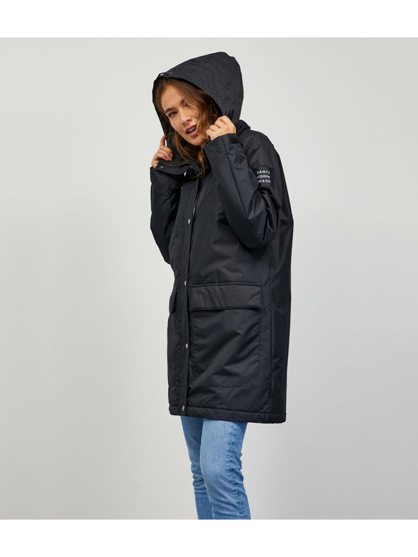 Sam 73 Черно дамско палто SAM 73 Elisa