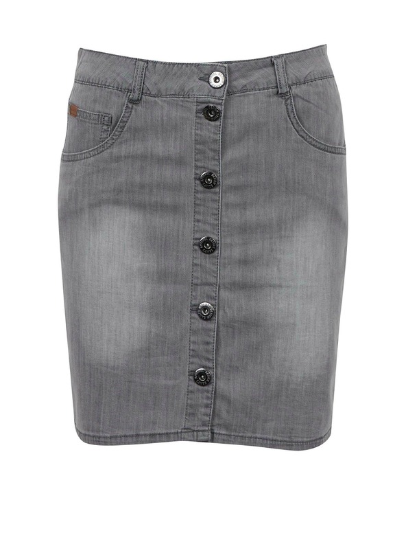 Sam 73 Сива дамска пола от деним SAM 73 Polina