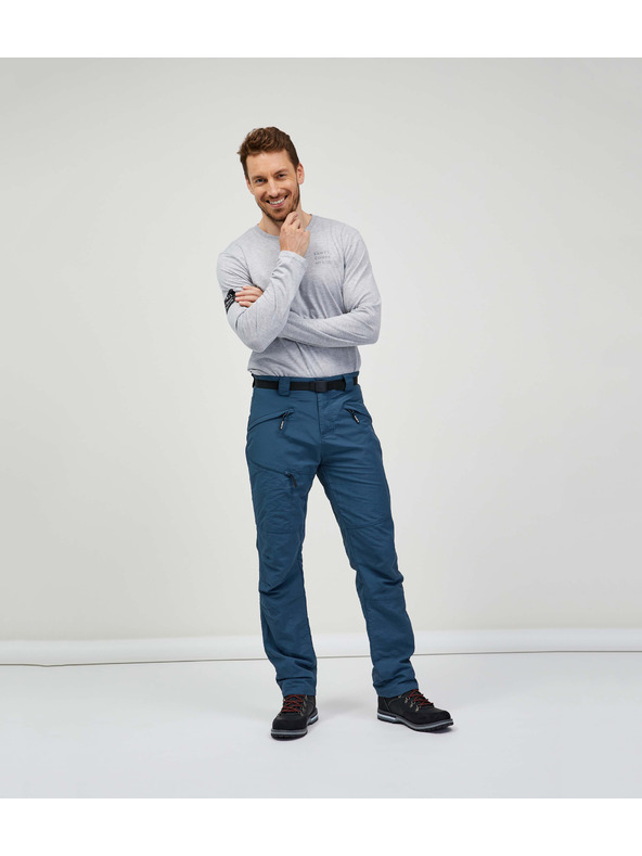 Sam 73 Сини мъжки ски панталони с колан SAM 73 Ikanto