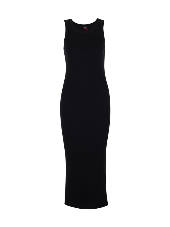 Sam 73 Черна дамска основна макси рокля SAM 73 Rita