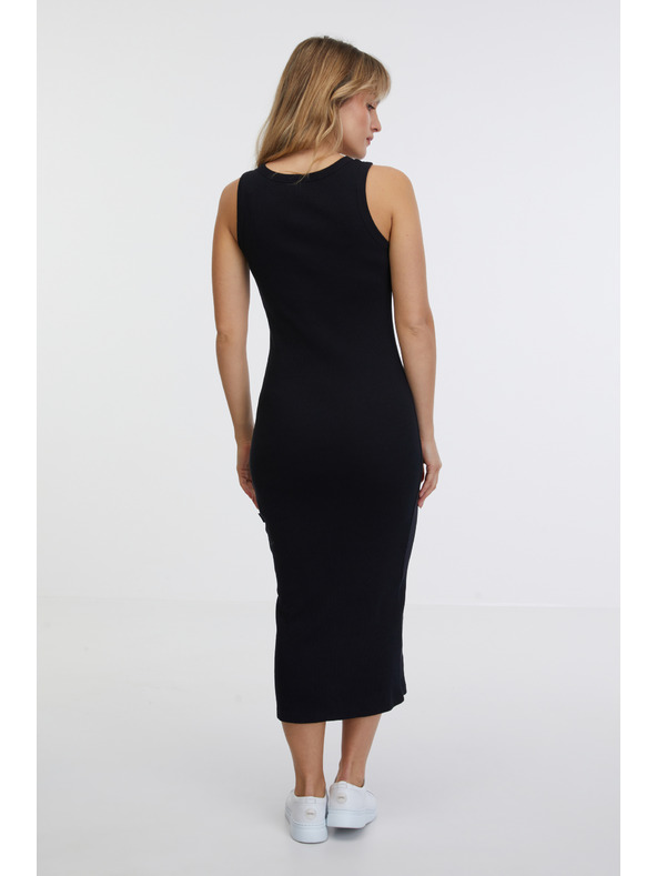 Sam 73 Черна дамска основна макси рокля SAM 73 Rita