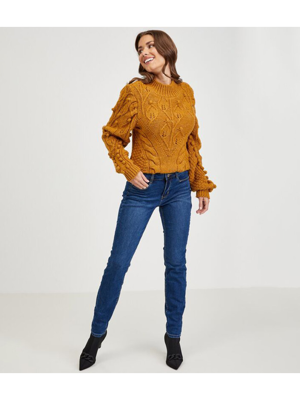 Orsay Тъмно сини дамски slim fit дънки ORSAY