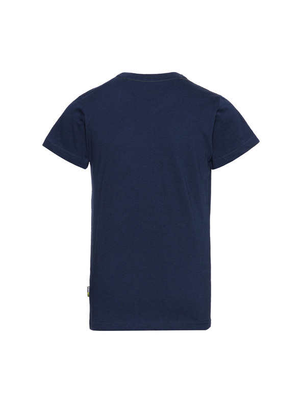 Sam 73 Тъмно синя тениска за момчета с джоб SAM 73