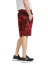 Sam 73 Червени мъжки шарени къси панталони SAM 73 Benedict