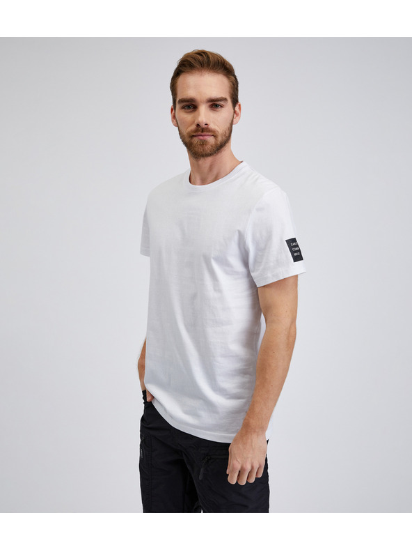 Sam 73 Бяла мъжка тениска SAM 73 Freddie