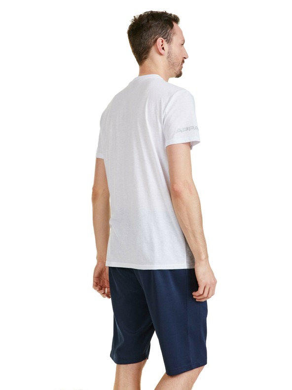 Sam 73 Бяла мъжка тениска SAM 73 Malcolm