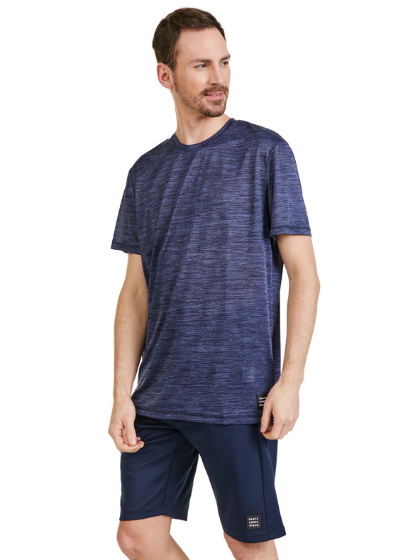 Sam 73 Тъмно лилава мъжка тениска SAM 73 Eugene