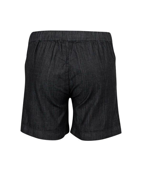 Sam 73 Черни дамски къси панталони от деним SAM 73 Aileen