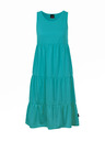 Sam 73 Тюркоазена дамска лятна рокля с волан SAM 73 Chantal